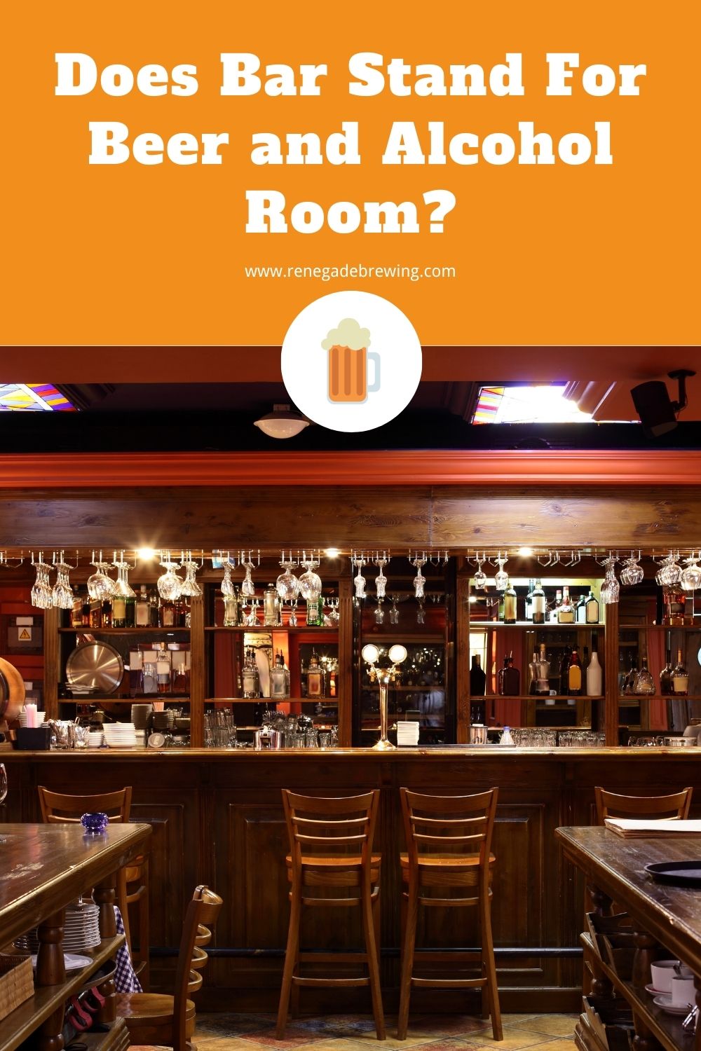 Does Bar Stand For Beer and Alcohol Room 1