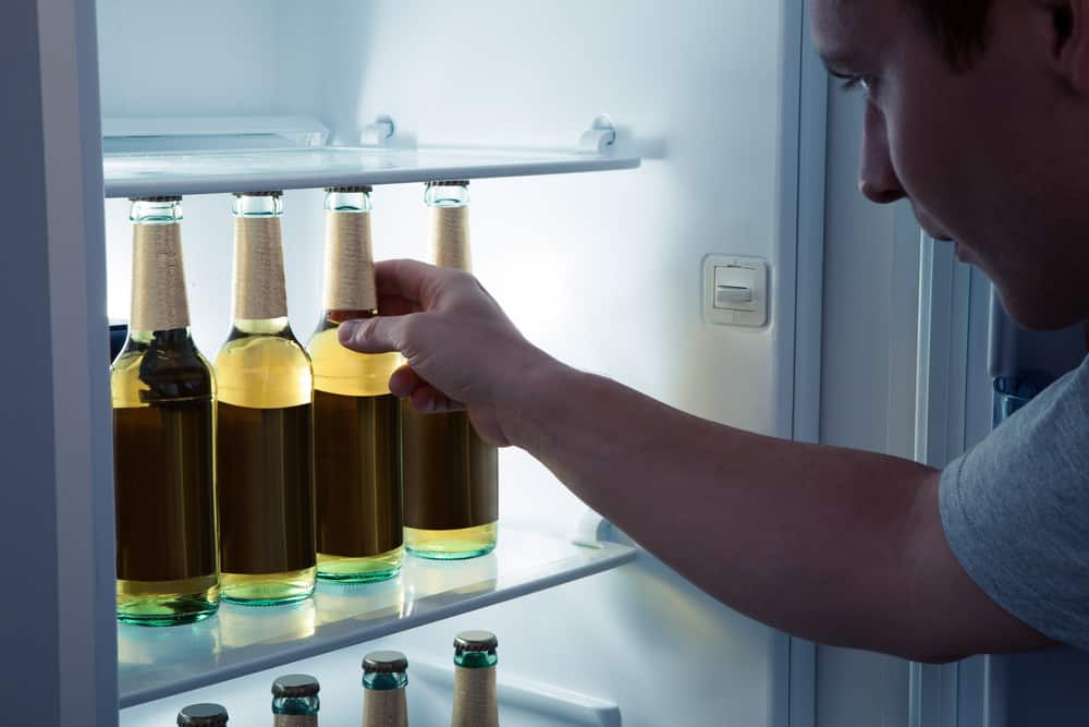 how long for beer to get cold in freezer