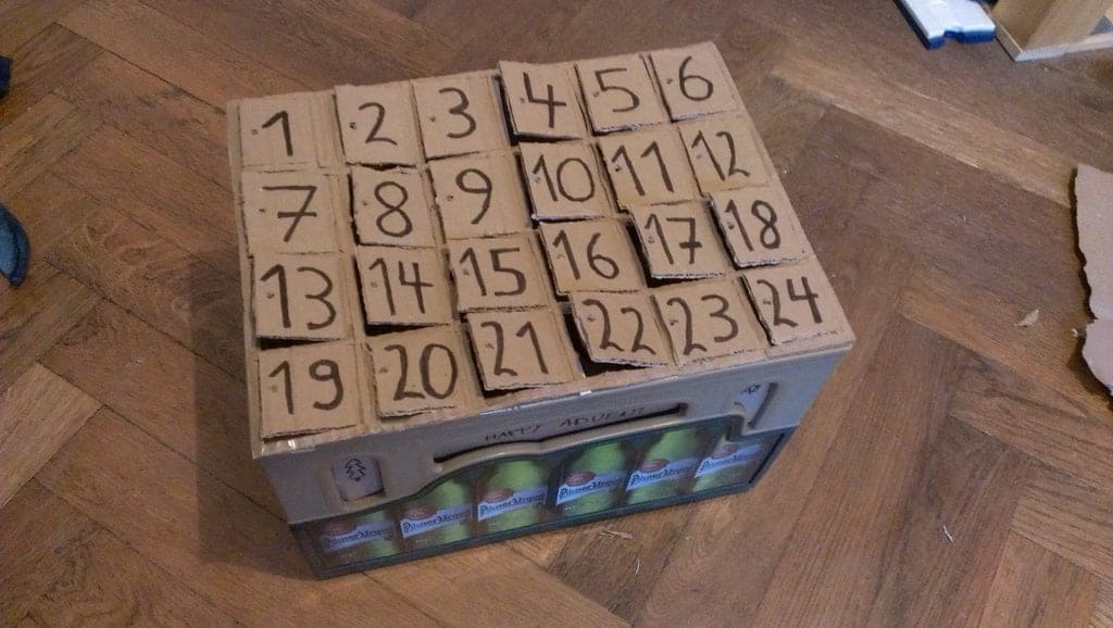 Beer Crate Advent Calendar