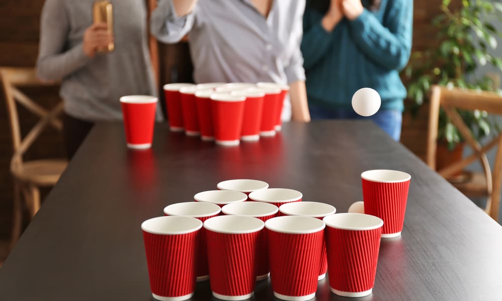 Beer Ping Pong Game 