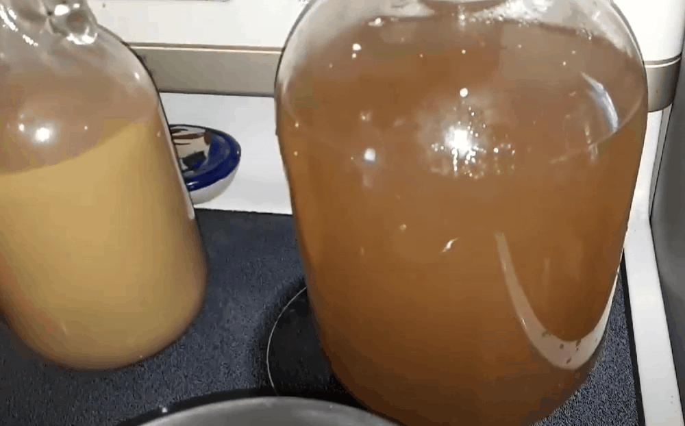 Mix syrup with flavored water and pitch