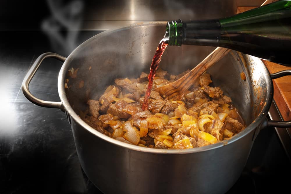 What to avoid when cooking with wine